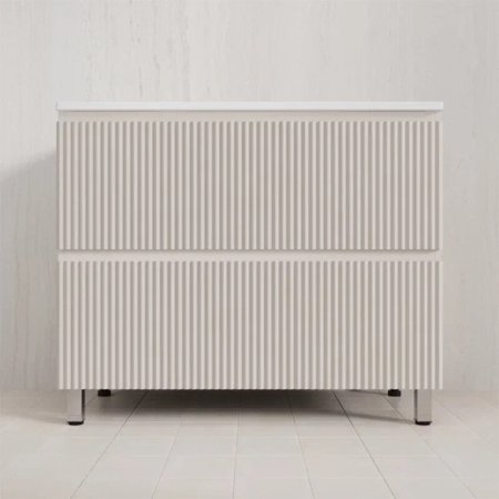 Тумба Style Line Марокко 100 напольная, с раковиной  СОУЛ 1000*480 жасмин, крем 