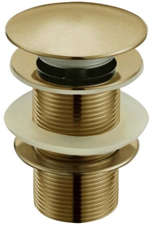 Донный клапан Boheme Medici 610 click-clack Бронза 