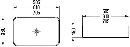 Раковина-чаша Comforty 50 78575-50 00-00012234 Белая 