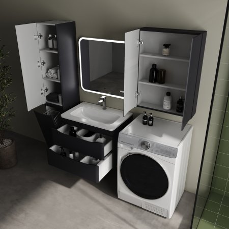 ПШ STYLE LINE "Бергамо мини 600" Люкс Плюс антискрейтч графит 