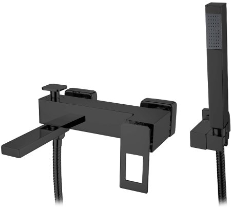 Смеситель для ванны Boheme Q 143-BB Черный 