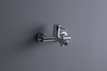 Смеситель для ванны Allen Brau Glority 5.51003-00 Хром 