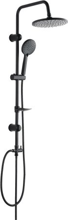 Душевая система VODA Black (VST612Black) 
