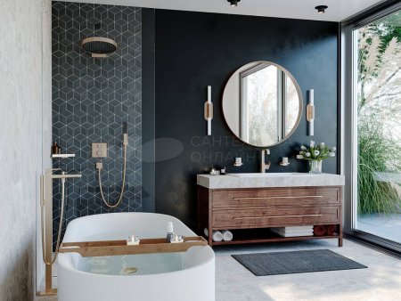 Стакан Hansgrohe AddStoris 41749140 шлифованная бронза 