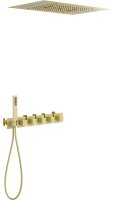 Душевая система Timo Petruma SX-5229/17SM с термостатом Золото матовое