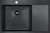 Мойка кухонная Paulmark Elde PM807851-GML вороненая сталь 