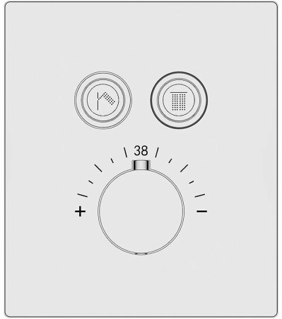 Душевая система Vincea Inspire VSFW-3I21T1RCH с термостатом Хром 