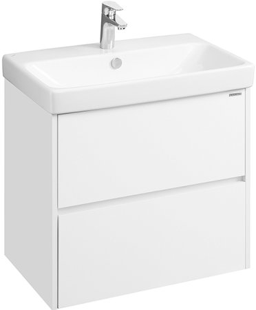 Тумба с раковиной Aquaton Сканди 70 1A2518K0SD010 подвесная Белая 