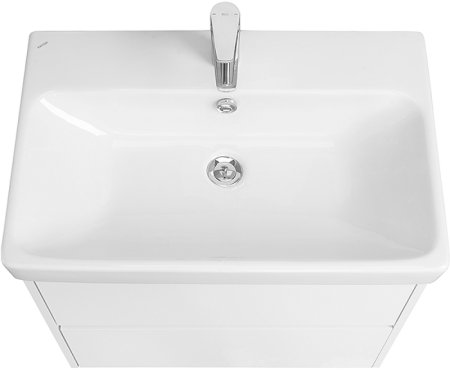 Тумба с раковиной Aquaton Сканди 70 1A2518K0SD010 подвесная Белая 