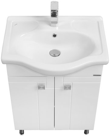 Тумба под раковину Aquaton Фиджи 60 1A179601FG010 Белая глянцевая 