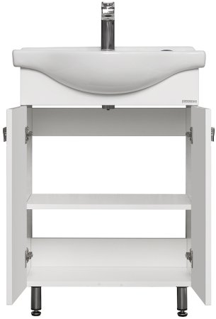 Тумба под раковину Aquaton Фиджи 60 1A179601FG010 Белая глянцевая 