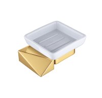 Мыльница настенная NEW VENTURO 10313-G , золото