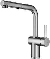 Смеситель для кухни с выдвижным изливом Raglo R86.49.05, сатин