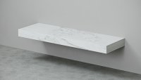 Столешница VELVEX Unit 160 белый мрамор