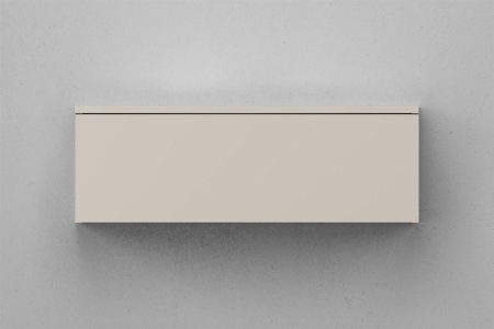 Тумба подвесная VELVEX Unit 80x27 шёлк шампань 