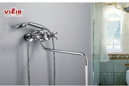 Cмеситель для ванны ViEiR V120141 Хром 
