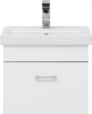 Тумба с раковиной Aquanet Верона 50 (Moduo Slim) белый 