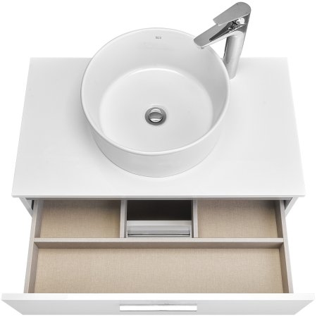 Тумба под раковину Roca Victoria 80 A857470806 подвесная Белый глянец 