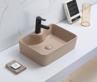 Раковина CeramaLux 7291MC-1 накладная