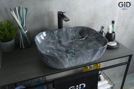 Раковина накладная Gid K397G124 