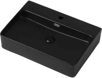 Раковина Abber Rechteck 61 AC2201MB Черная матовая