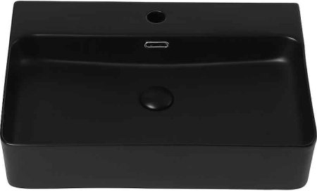 Раковина Abber Rechteck 61 AC2201MB Черная матовая 