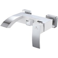 Смеситель для ванной Ganzer GZ44032F Белый / Хром