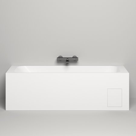 Ванна из искусственного камня Salini Orlanda Kit 180х80 102112G Белая глянцевая 