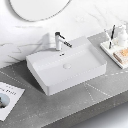 Раковина Abber Rechteck 61 AC2201 Белая 