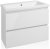 Тумба под раковину Style Line Даймонд 70 Люкс Plus подвесная Белый глянец 