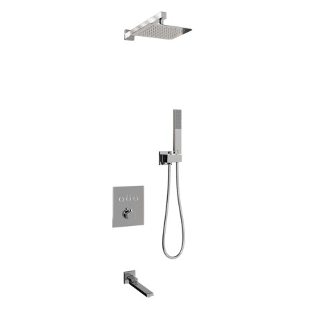 Душевая система RGW Shower Panels SP-371 встраиваемая, хром 