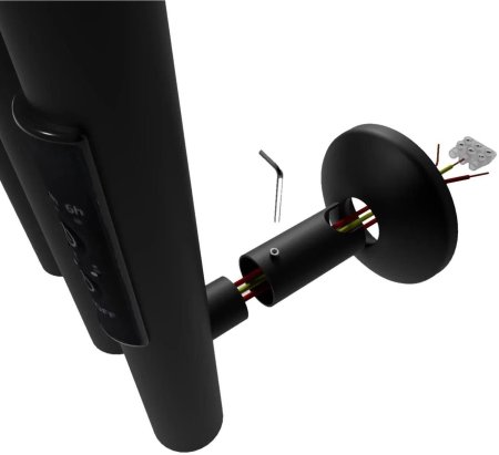 Полотенцесушитель электрический (I-образный) Маргроид Inaro M0006, 9x120 см 