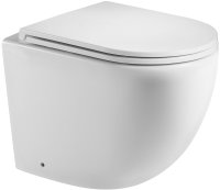 Унитаз WeltWasser Merzbach 002 GL-WT 10000003738 приставной Белый глянец с сиденьем Микролифт Унитаз WeltWasser Merzbach 002 GL-WT 10000003738 приставной Белый глянец с сиденьем Микролифт