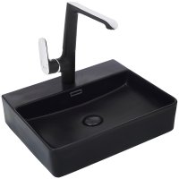 Раковина WeltWasser Elbach 21733 MB 50 10000004505 Черная матовая