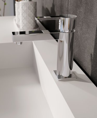 Смеситель для раковины Fiore KATANA 77CR7520, хром 