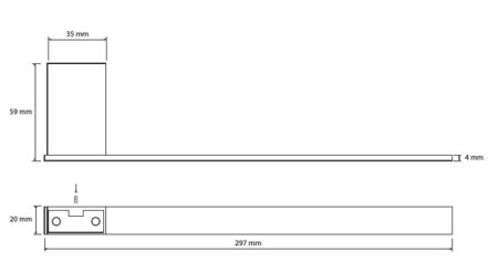 Полотенцедержатель Bemeta Via 135004043 хром 