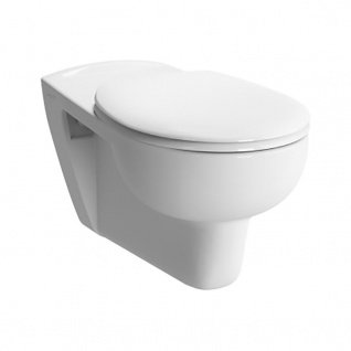 Унитаз подвесной VitrA Conforma 5810B003-6234 безободковый, для людей с ограниченными возможностями 