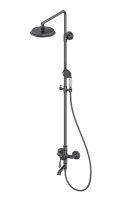 Душевая система WONZON & WOGHAND, Темный графит (WW-88739008-BGM)