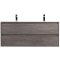 Тумба с раковиной BelBagno KRAFT-1200-2C-SO-2-CG Cemento Grigio