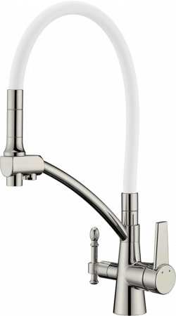 Смеситель для кухонной мойки Zorg Sanitary ZR 338-8 YF satin 