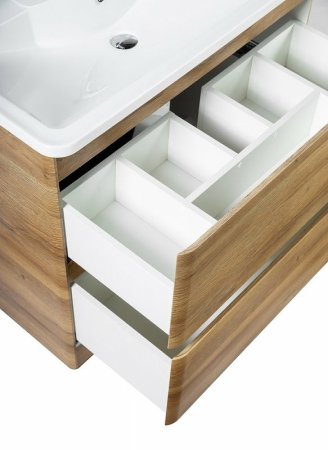 Раковина BelBagno 100 BB1000/455-LV-MR-ALR Белая 