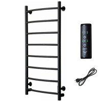 Полотенцесушитель электрический (лесенка) Тругор Пэк сп 5 100х50 см, черный