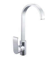 Смеситель для кухни Rose R1713, хром