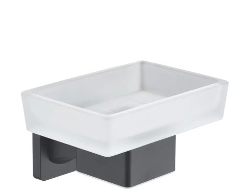 Мыльница Rose RG1503H, черный 