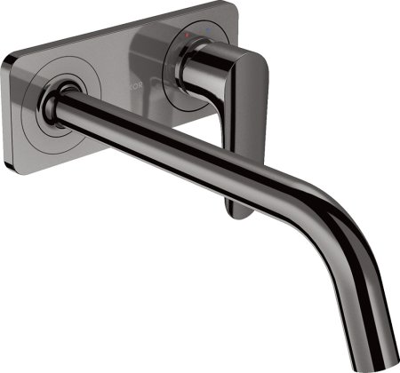 Смеситель Axor Citterio M 34115330 для раковины, полированный чёрный хром 