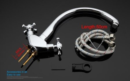 Смеситель для кухни Gappo G4145 Хром 