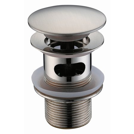 Донный клапан для раковины WasserKRAFT Wern 4200 A073 Push-up матовый хром 