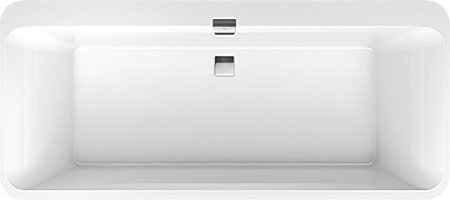 Акриловая ванна Villeroy & Boch Squaro Edge 12 Duo UBQ180SQE7PDT1V-01 180x80, черная панель 