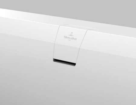 Акриловая ванна Villeroy & Boch Squaro Edge 12 Duo UBQ180SQE7PDT1V-01 180x80, черная панель 