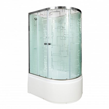 Душевая кабина Deto ЕМ4512 L N (без крыши) 